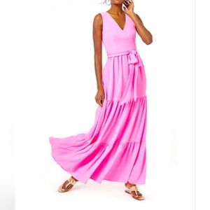 Lilly Pulitzer Maurine Maxi Dress in Prosecco Size 4